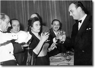 con Anna Magnani
